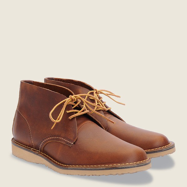 Red Wing Heritage Sko Weekender - Chukkar Rough & Tough Læder - Brune - Herre 8749-CWURI